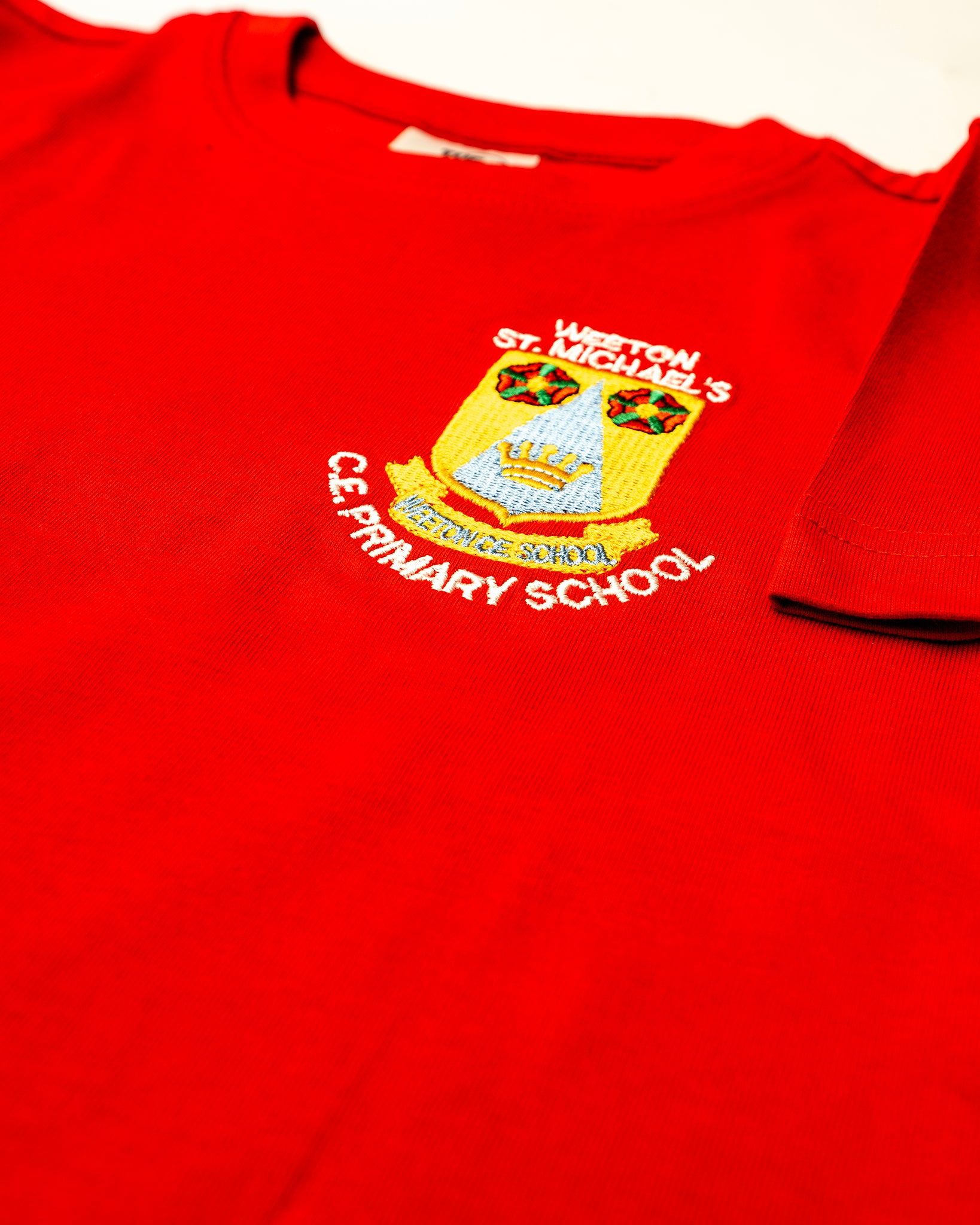 Weeton St.Michael's House P.E T-Shirt (Red)