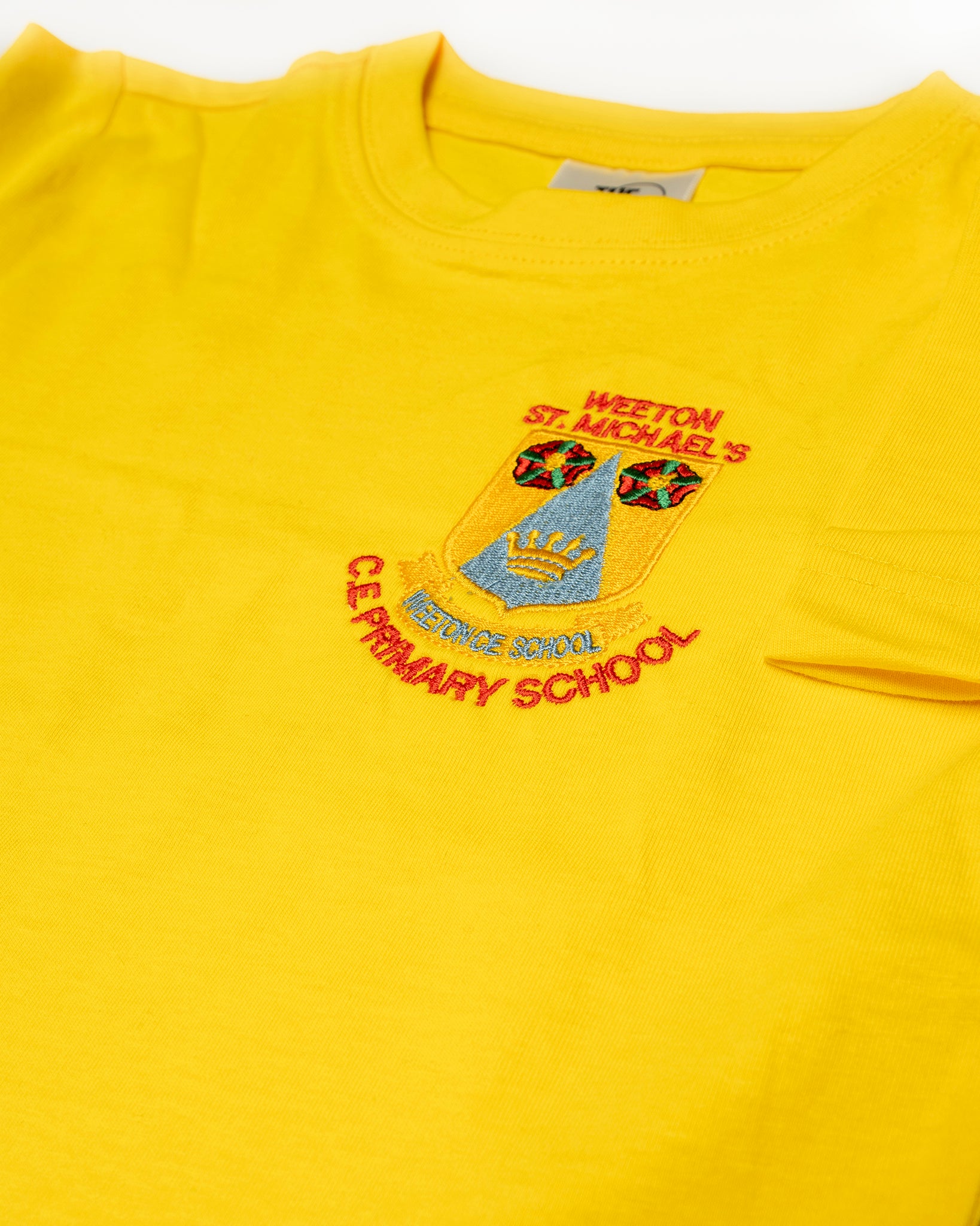 Weeton St.Michael's House P.E T-Shirt (Yellow)