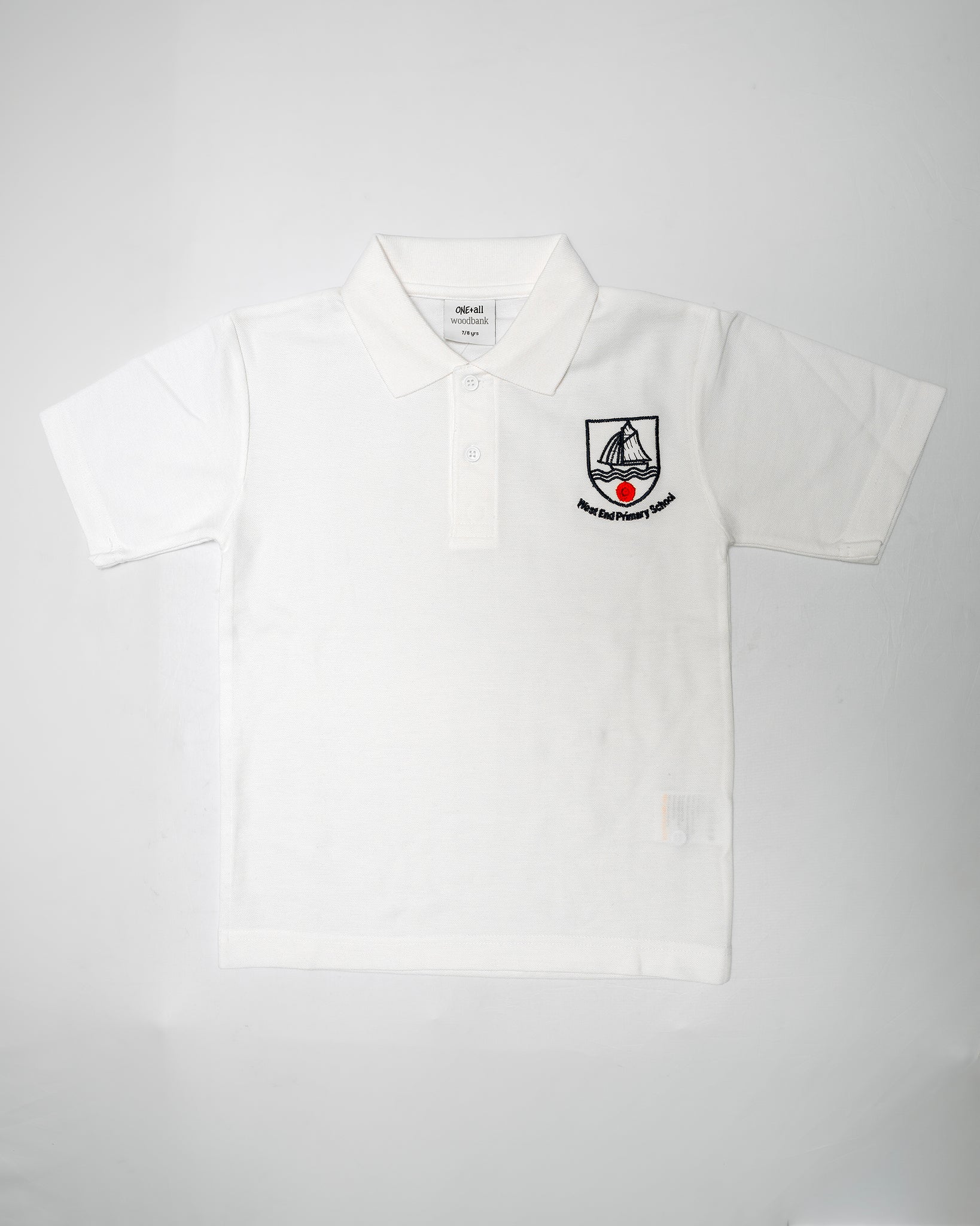 Westend Primary Polo Shirt (White)