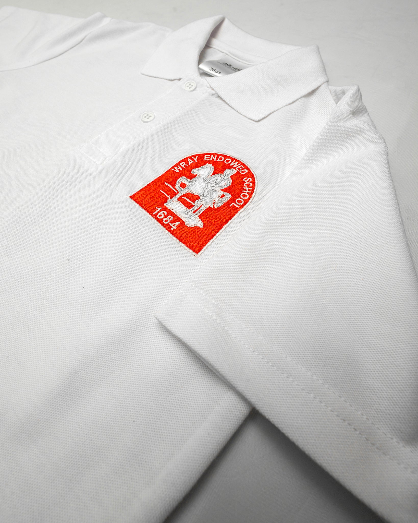 Wray Endowed Polo Shirt (White)