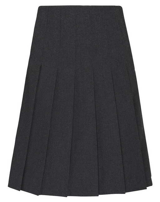Zeco GS3460 Senior Stitch Down Pleat Eco Skirt (Grey)