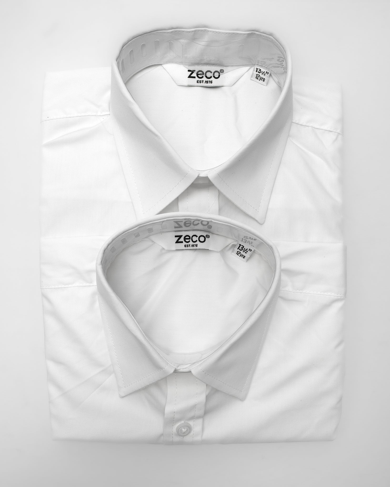 Zeco S/S Shirts - 2 Pack (White)