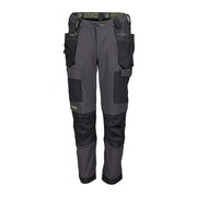 Grey/Black 4 Way Stretch Trouser