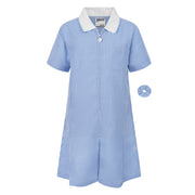blue gingham dresses