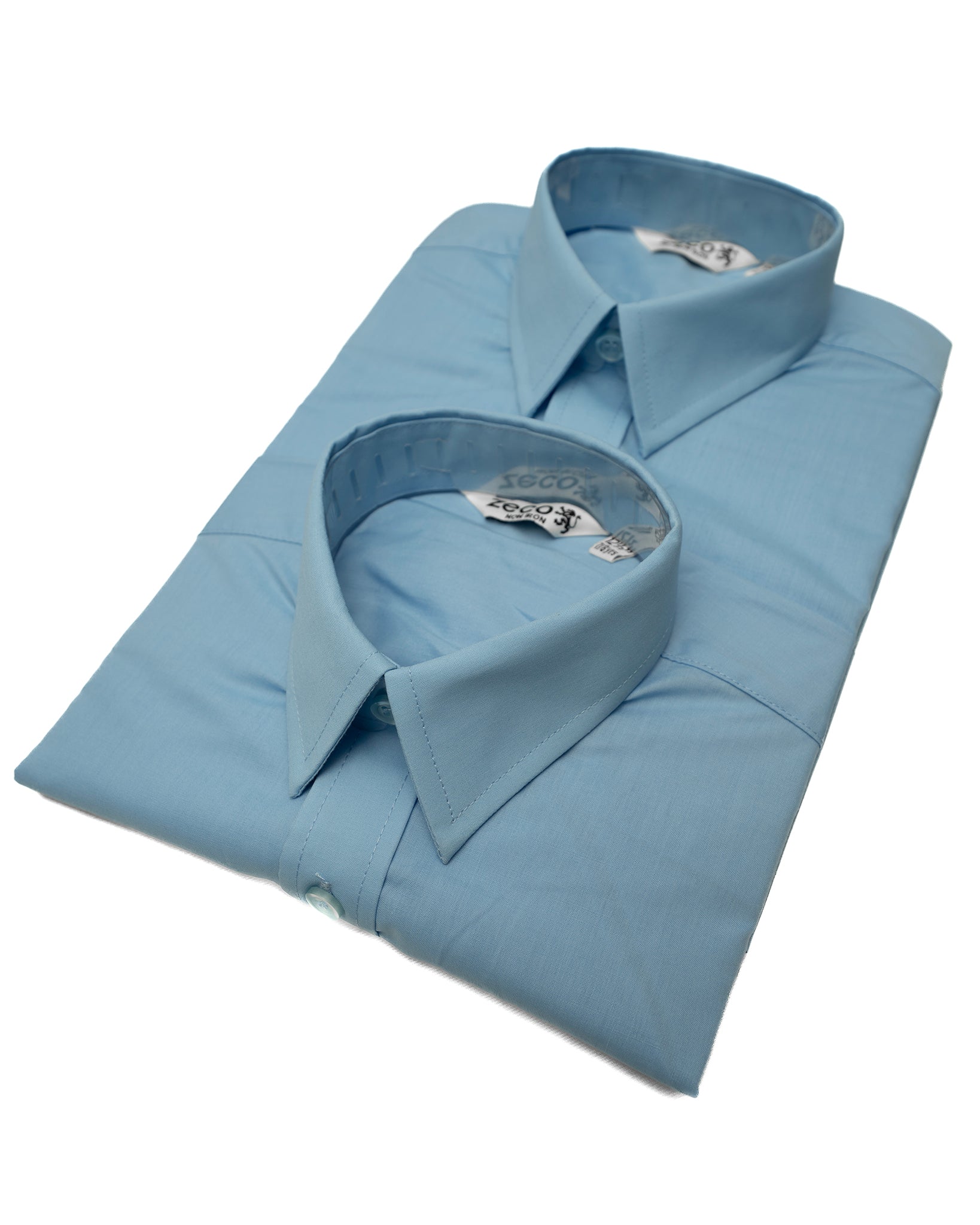 Zeco 2 Pack Plain S/S Shirt (Blue)