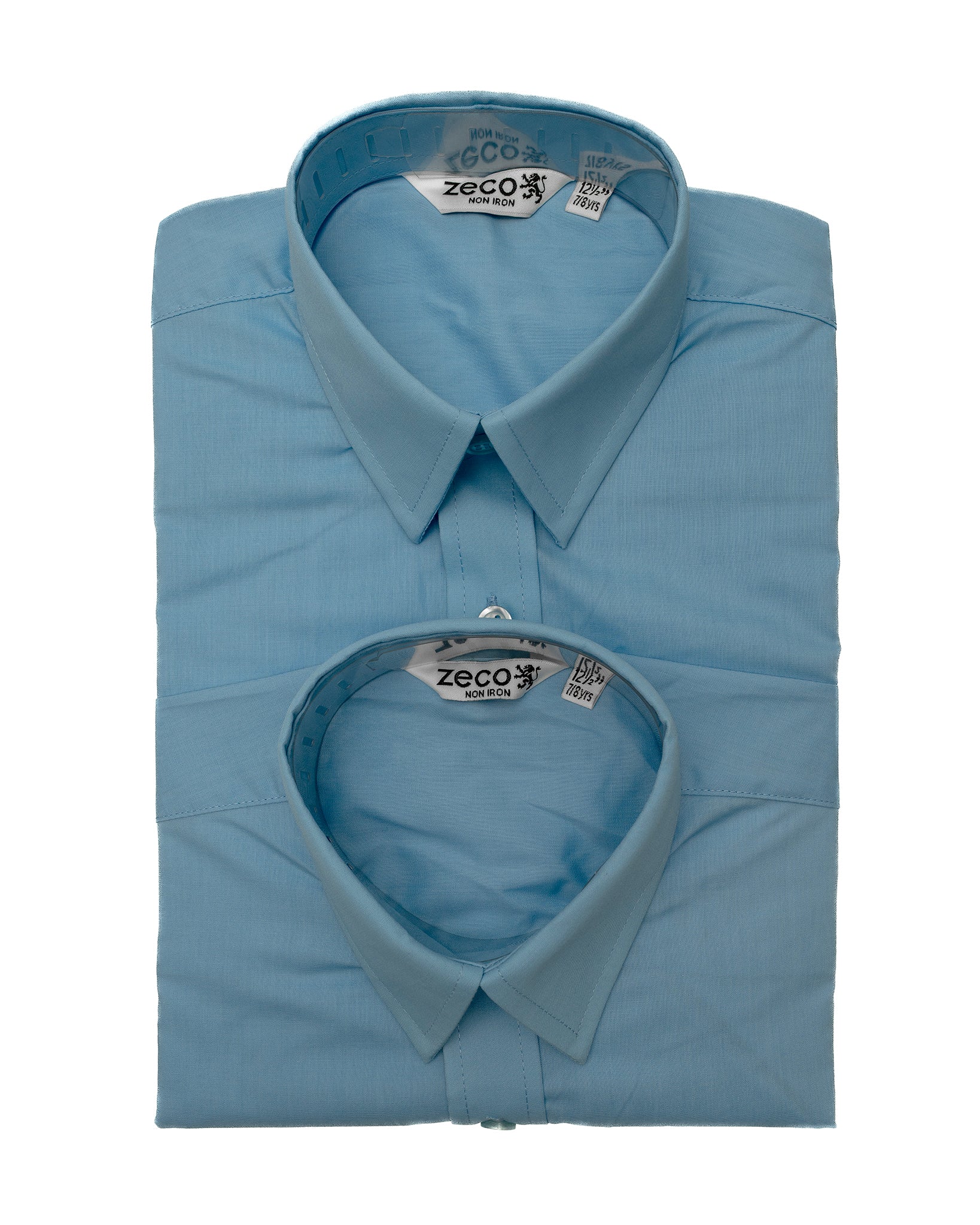 Zeco 2 Pack Plain S/S Shirt (Blue)
