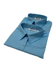 Zeco Girls S/S Blouse - 2 Pack (Blue)