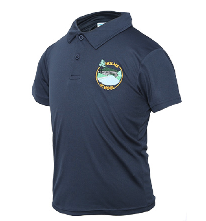 Holme School P.E Cool Polo Shirt (3-4 Years)