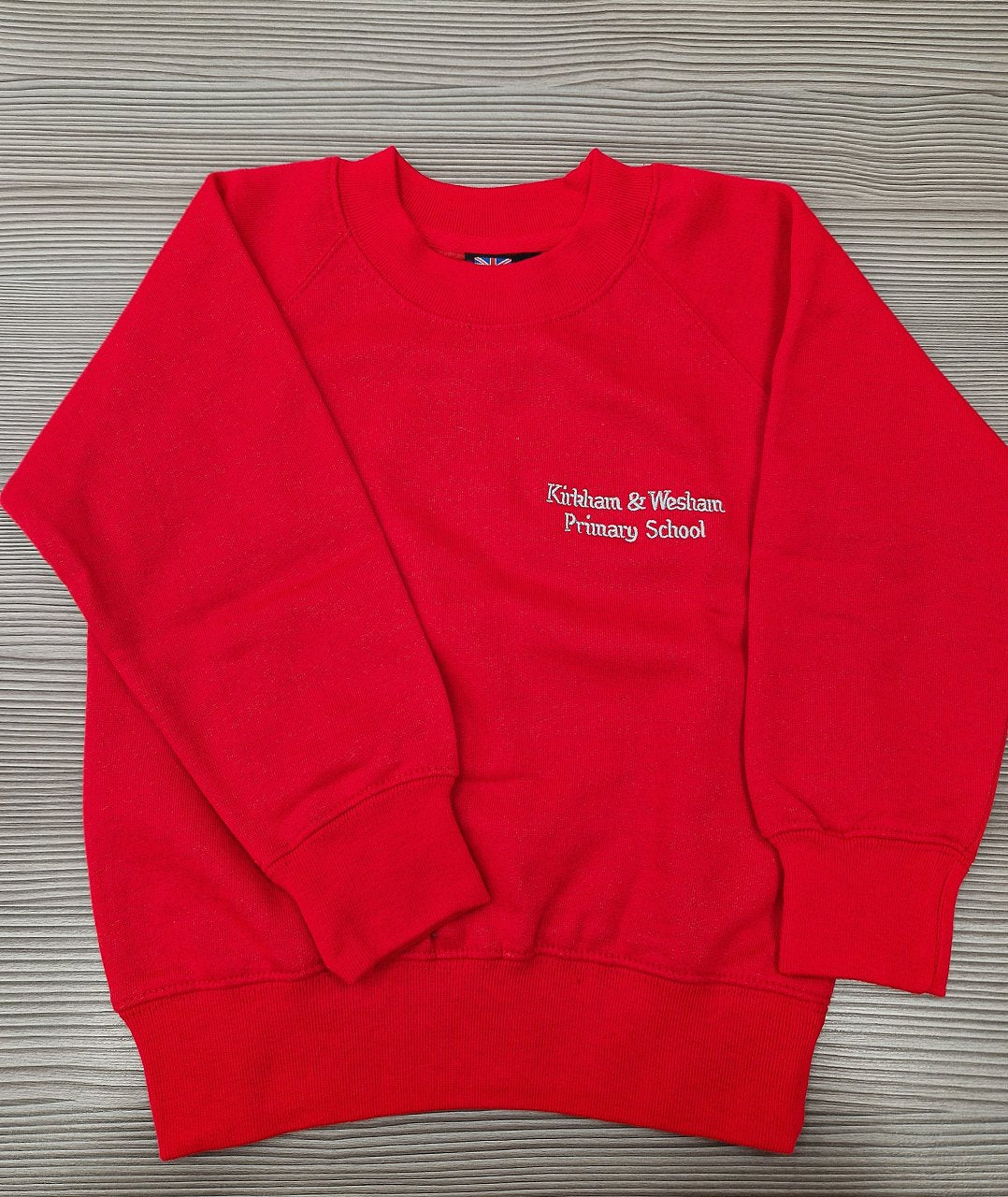 kirkham and wesham crew neck jumper