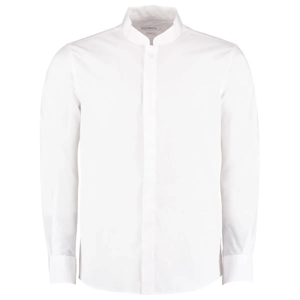 Mandarin Collar Shirt (Multiple Colours) - KK161