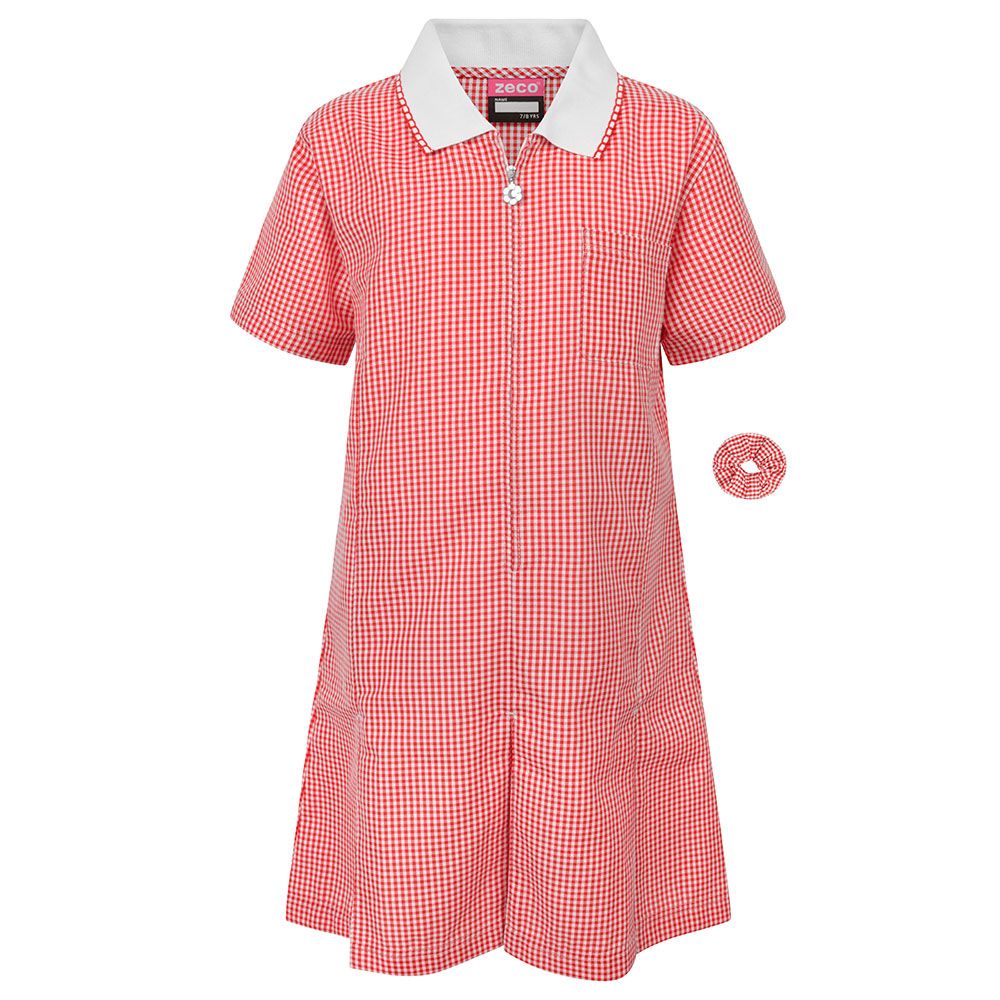 red gingham dresses