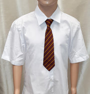 Roseacre Gold/Maroon Elastic Tie