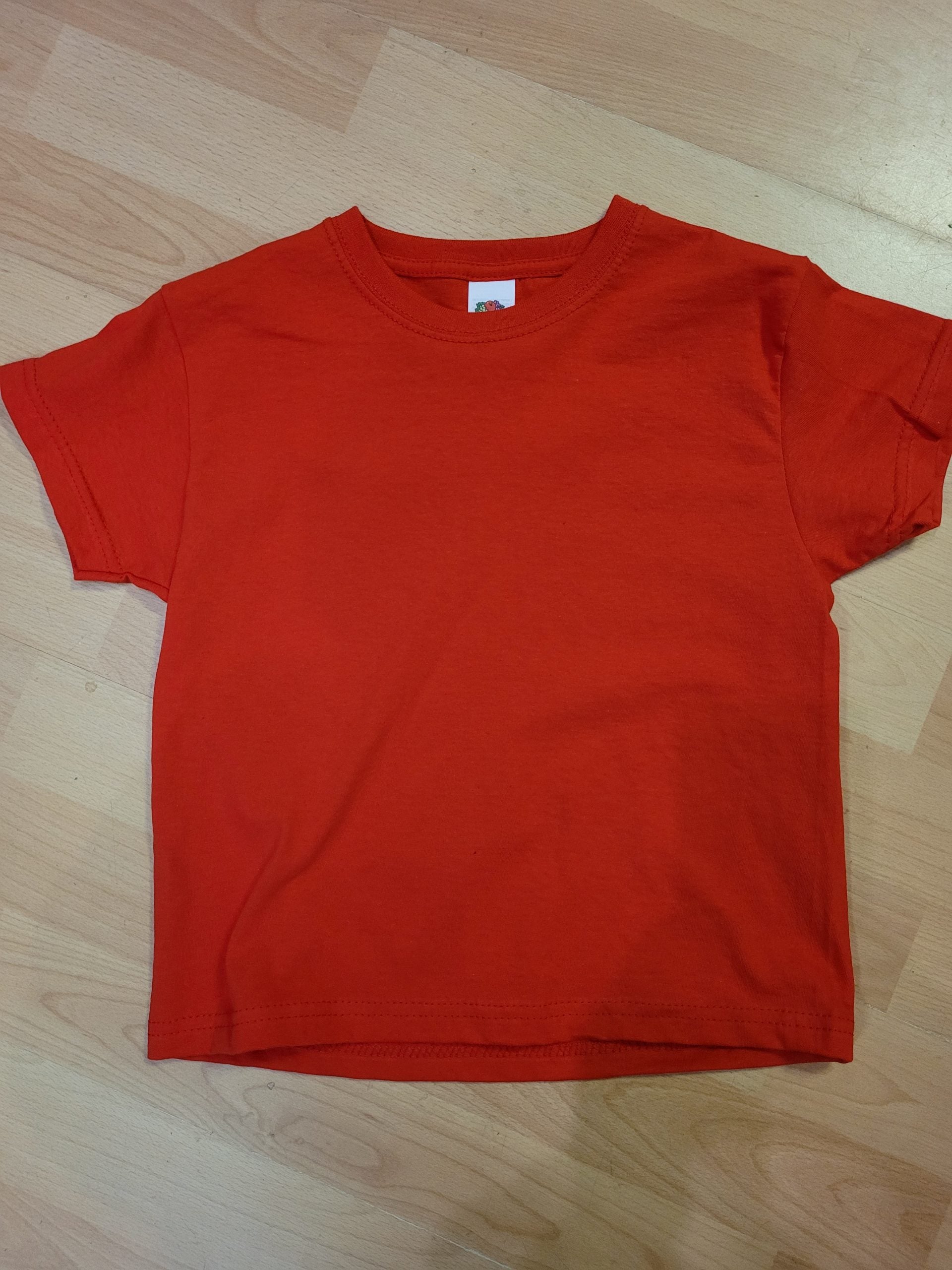 Plain P.E Top (Red)