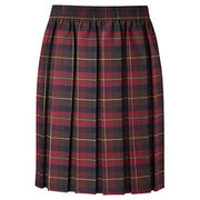 Tartan Maroon Skirt