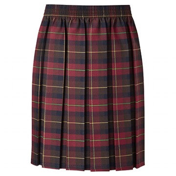 Tartan Maroon Skirt