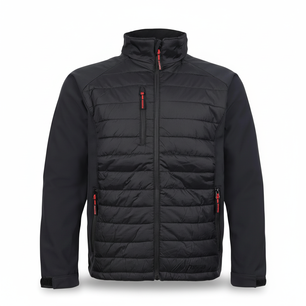 Tuffstuff Snape Black Jacket - White Background