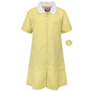 yellow gingham dresses